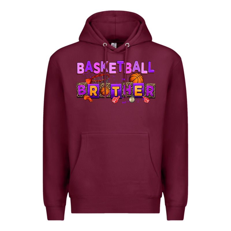 Basketball Brother Premium Hoodie by AdoDesignShop | Teevron