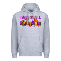 Heather Grey basketball brother Premium Hoodie - AdoDesignShop