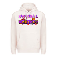 Pale Pink basketball brother Premium Hoodie - AdoDesignShop