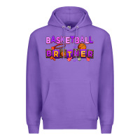Purple basketball brother Premium Hoodie - AdoDesignShop