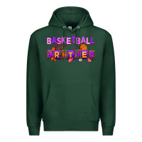 Sports Green basketball brother Premium Hoodie - AdoDesignShop