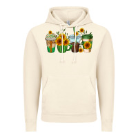 Vintage Artic sunflowers coffee cups Vintage Hoodie - AdoDesignShop