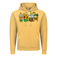 Vintage Mustard sunflowers coffee cups Vintage Hoodie - AdoDesignShop
