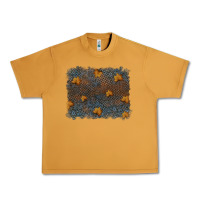 Peanut Butter tooled leather fall background Urban Heavy Tee - RanaPortraitStore