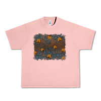Salmon tooled leather fall background Urban Heavy Tee - RanaPortraitStore