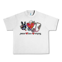 Lunar Rock peace love nursing Urban Heavy Tee - SublimationCraftShop