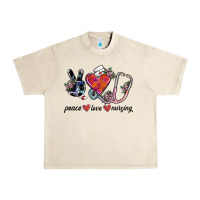 Sandshell peace love nursing Urban Heavy Tee - SublimationCraftShop
