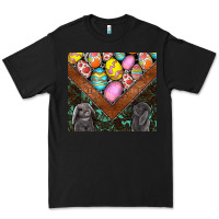 Black easter Premium Tee - CowhideDigitalArt