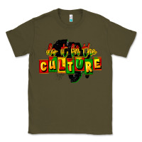 Army Green do it for the culture Classic Tee - FaDigitalArtStudio