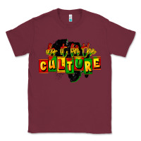 Burgundy do it for the culture Classic Tee - FaDigitalArtStudio