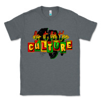 Charcoal Heather do it for the culture Classic Tee - FaDigitalArtStudio