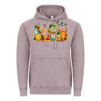 Bumble Bee Coffee Cups Vintage Hoodie | Teevron