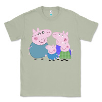 Matcha peppa pig family Classic Tee - artisFamous
