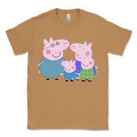 Toasted Coconut peppa pig family Classic Tee - artisFamous