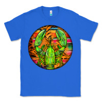 True Royal lobster round Classic Tee - BarkalooDesign