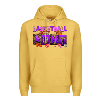 Antique Gold basketball aunt Premium Hoodie - AdoDesignShop