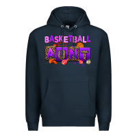 Navy basketball aunt Premium Hoodie - AdoDesignShop