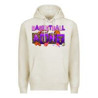 Oatmeal Heather basketball aunt Premium Hoodie - AdoDesignShop