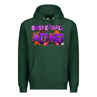 Sports Green basketball aunt Premium Hoodie - AdoDesignShop