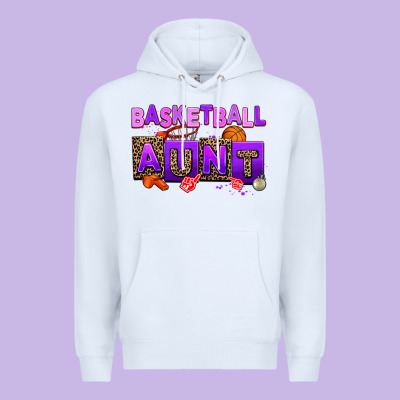 Basketball Aunt Premium Hoodie Designed By Adodesignshop