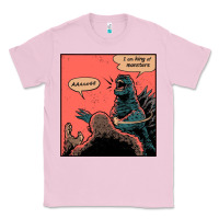 Bubblegum Pink i am king of monsters Classic Tee - artisFamous