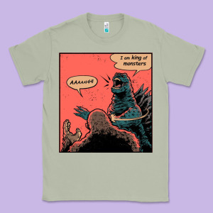 I Am King Of Monsters Classic Tee Designed By Artisfamous