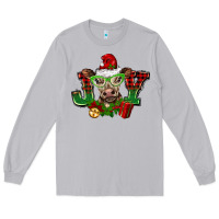 Moon Dust christmas joy cow Long Sleeve Tee - BarkalooDesign