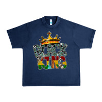 Navy black king Urban Heavy Tee - SublimationCraftShop