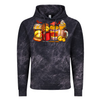 Cloud Black softball coffee cups Vintage Hoodie - AdoDesignShop