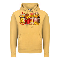 Vintage Mustard softball coffee cups Vintage Hoodie - AdoDesignShop
