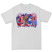 Dove Grey boom bitch get out the way Premium Tee - CowhideDigitalArt