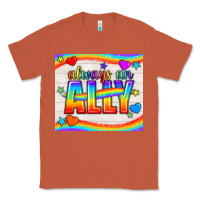 Copper Always An Ally Pride LGBTQ+ Tumbler Classic Tee - BundleAndBundleShop