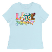 Love Summer With Gnome Ladies Tee | Teevron