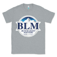 Heather Grey buschs shirt light matters t shirt, BLM buschs shirt light matters Classic Tee - artisFamous