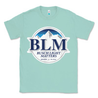 Seafoam buschs shirt light matters t shirt, BLM buschs shirt light matters Classic Tee - artisFamous