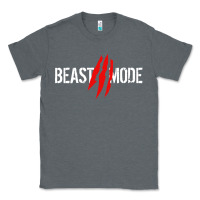 Charcoal Heather beast mode Classic Tee - artisFamous