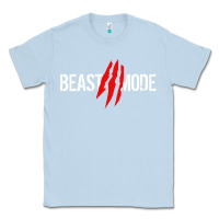 Dusty Blue beast mode Classic Tee - artisFamous