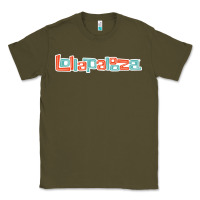 Army Green Lollapalooza Festival Classic Tee - artisFamous