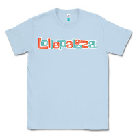 Dusty Blue Lollapalooza Festival Classic Tee - artisFamous