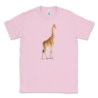 Bubblegum Pink Giraffe Classic Tee - artisFamous