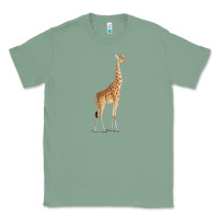 Sage Giraffe Classic Tee - artisFamous