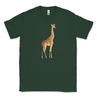 Sports Green Giraffe Classic Tee - artisFamous