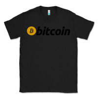 Black vintage look bitcoin Classic Tee - artisFamous