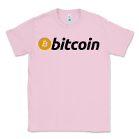 Bubblegum Pink vintage look bitcoin Classic Tee - artisFamous