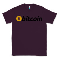 Plum vintage look bitcoin Classic Tee - artisFamous