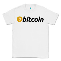 White vintage look bitcoin Classic Tee - artisFamous