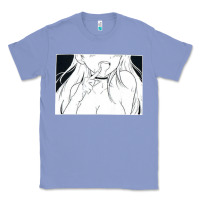 Colony Blue anime eyes Classic Tee - artisFamous