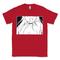 Red anime eyes Classic Tee - artisFamous