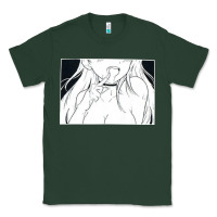 Sports Green anime eyes Classic Tee - artisFamous