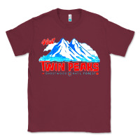 Burgundy visit twin peaks Classic Tee - artisFamous